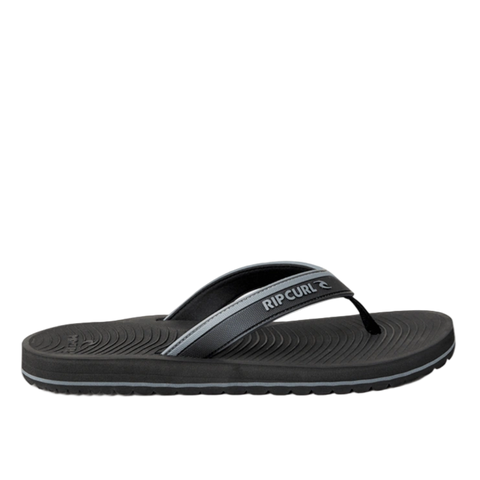 Side image of the Rip Curl Tunnels Bloom Open Toe in Black