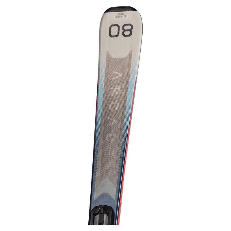Tail view of Rossignol 2027 Arcade 80 Ski w/ Bindings