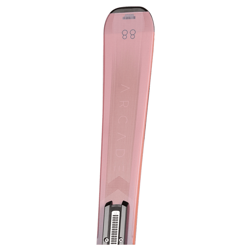 Tail view of Rossignol 2027 Arcade W 78 Ski w/ Bindings - Womens