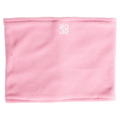 Main view of the Rojo Double Layer Neckwarmer, kids model, mauve