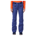 Front view of the Rossignol BLACKSIDE Pants in FUTURE BLUE colourway, women model