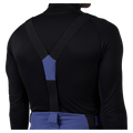 Strap view of the Rossignol Blackside 2.0 Pants in FUTURE BLUE colourway, men model