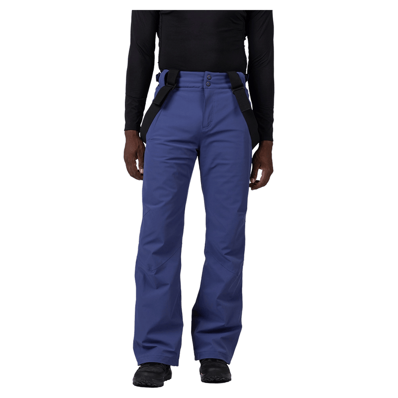 Front view of the Rossignol Blackside 2.0 Pants in FUTURE BLUE colourway, men model