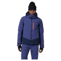 Front view of the Rossignol Blackside 2.0 Jacket in FUTURE BLUE colourway, men model