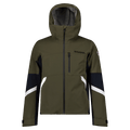 Main view of the Rossignol Ciastel Ski Jacket in Olive Shadow colourway, men model