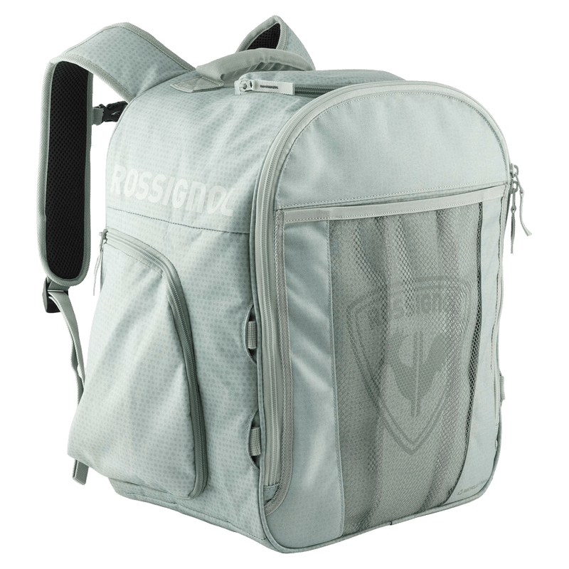 Main view of the Rossignol Electra Boot And Helmet Pack in Aqua colourway, women's model