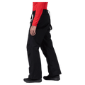 Side view of the Rossignol Insulated Ski Pants in BLACK colourway, men model