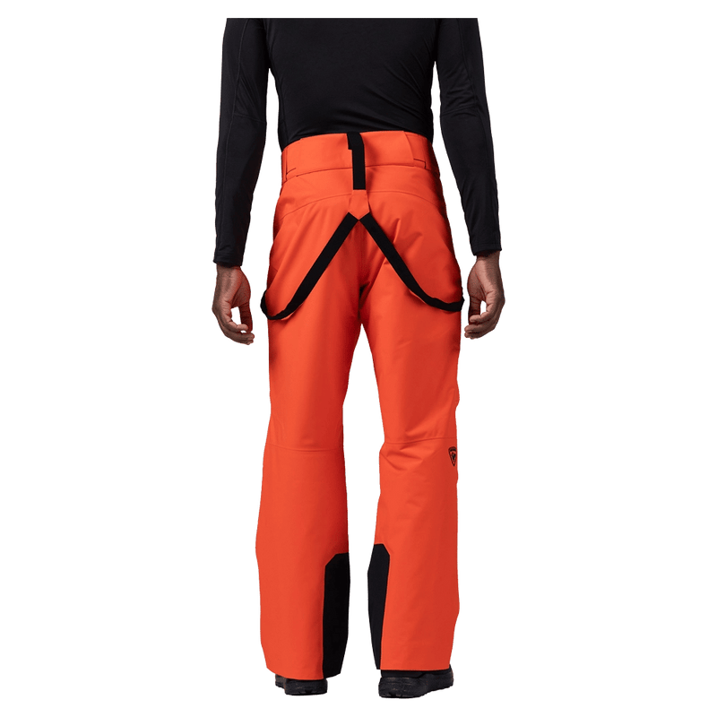 Back view of the Rossignol Insulated Ski Pants in GOLDEN GATE colourway, men model