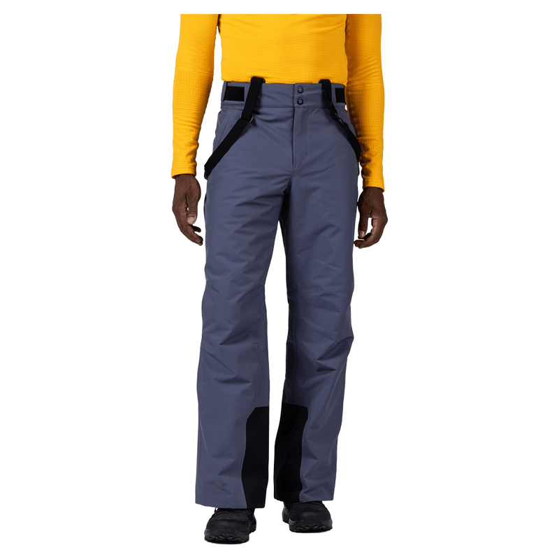 Front view of the Rossignol Insulated Ski Pants in TRUE NIGHT BLUE colourway, men model
