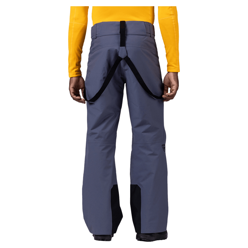 Back view of the Rossignol Insulated Ski Pants in TRUE NIGHT BLUE colourway, men model
