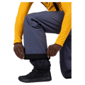 Gaiter view of the Rossignol Insulated Ski Pants in TRUE NIGHT BLUE colourway, men model