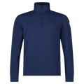 Main view of the Rossignol MID LAYER STRETCH HZ Fleece Top in Dark Navy colourway, men model
