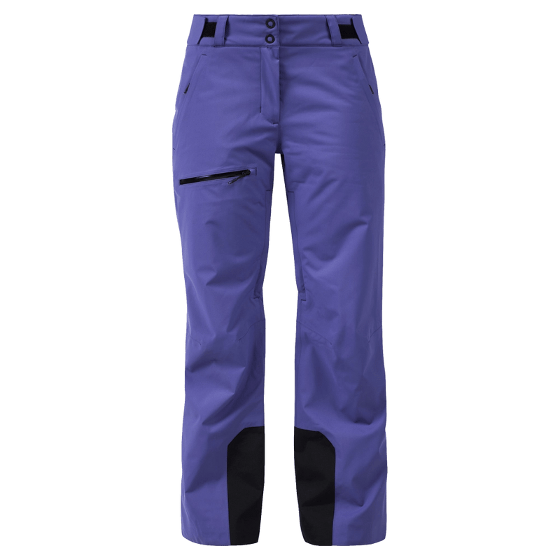 Main view of the Rossignol Outerlimits Insulated Ski Pants in FUTURE BLUE colourway, women model