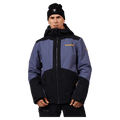Front view of the Rossignol Rochrun Insulated Jacket in TRUE NIGHT BLUE colourway, men model