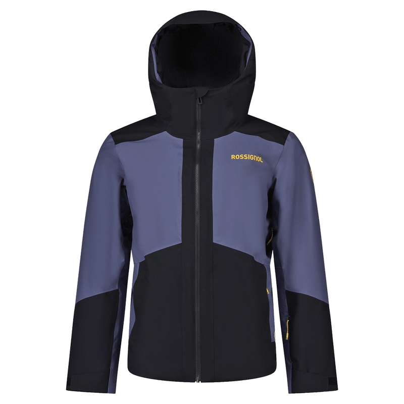 Main view of the Rossignol Rochrun Insulated Jacket in TRUE NIGHT BLUE colourway, men model