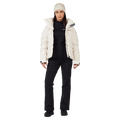 Full-body view of the Rossignol SOFTSHELL Ski Pants in Black colourway, women model