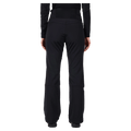 Back view of the Rossignol SOFTSHELL Ski Pants in Black colourway, women model