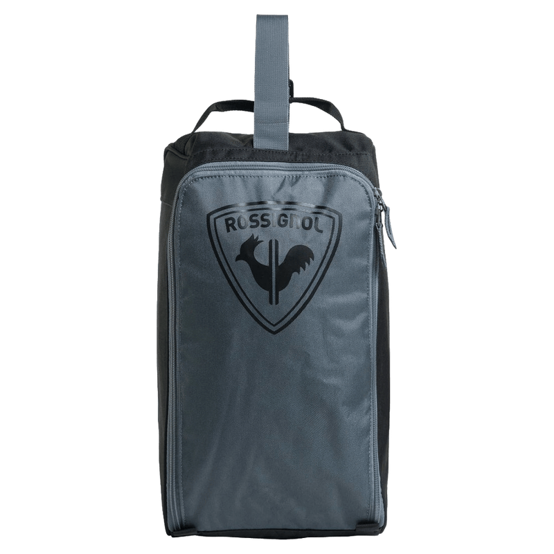 Front view of the Rossignol Strato Boot Bag in Grey colourway, unisex's model
