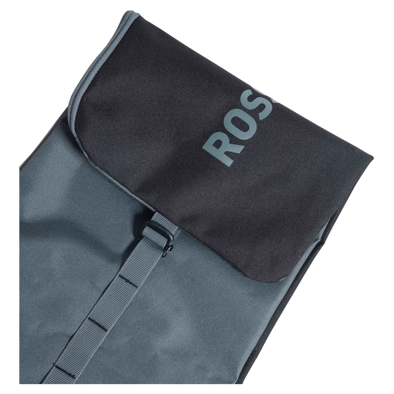 Close view of the Rossignol Tactic Long Ski Bag in Grey colourway, unisex's model
