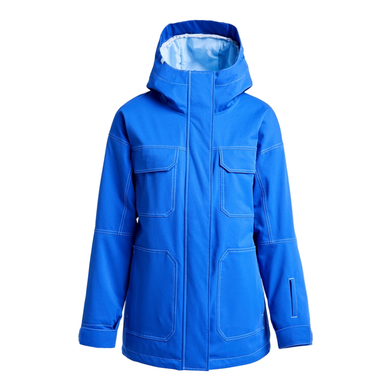 Prodauct image of the Chloe Kim Snowboard Jacket - Womens in Dazzling Blue