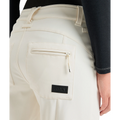 Detail image of the Rising High Snowboard Pants - Womens in Whisper White