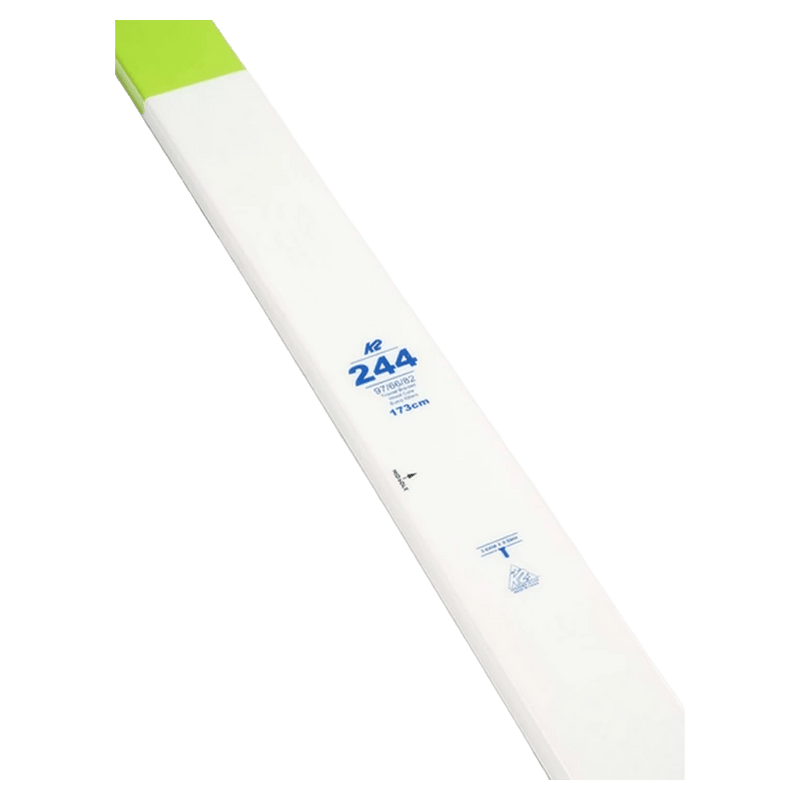 Waist view of K2 2027 244 Ski
