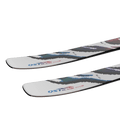Tail view of the SALOMON S/LAB QST BLANK Multi-coloured Skis,  26/27 Unisex's model