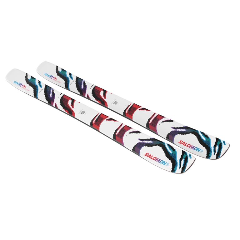 Side view of the SALOMON S/LAB QST BLANK Multi-coloured Skis,  26/27 Unisex's model