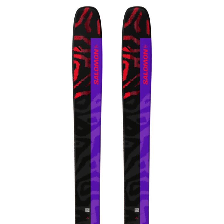 Top view of the SALOMON S/LAB QST X Multi-coloured Skis,  26/27 Unisex's model