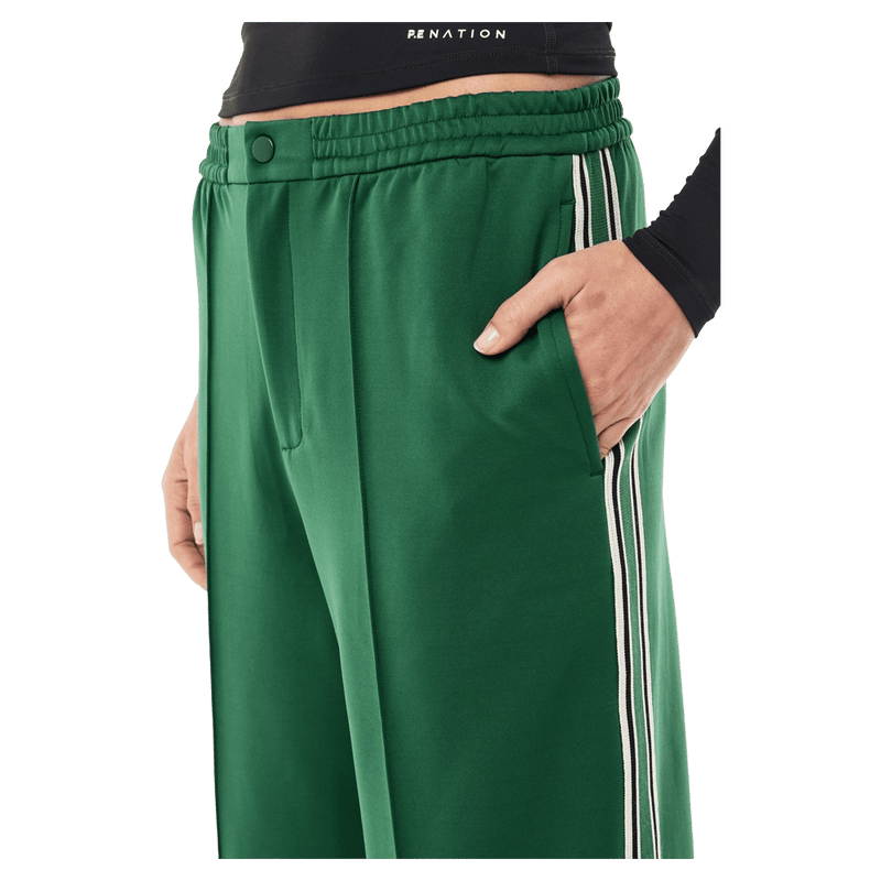 Close up view of P.E Nation Spark Pant - Womens in colour Amazon.
