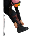 Image of the The Volcom Stone Mica 20K Snowboard Pants – Womens in Oxblood colourway. Features elasticated storm cuffs.