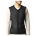 Front view of the Salomon Flexcell Pro Back Protection in Black colourway, unisex model