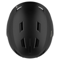 Top view of the Salomon Icon LT Helmet in Black colourway, unisex's model