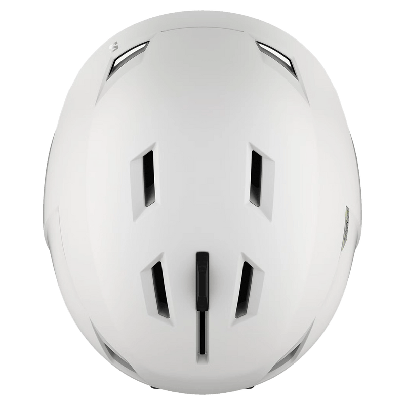 Top view of the Salomon Icon LT Helmet in White colourway, unisex's model