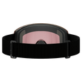 Back view of the Salomon Radium Pro Photo Goggles in Black, Sigma Photo Poppy Red lens, unisex model