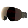 Main view of the Salomon Radium Pro Goggles in Olive Night, Sigma Gun Metal lens, unisex model