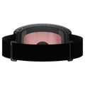 Back view of the Salomon Sentry Prime Photo Goggles in Black, Sigma Photo Poppy Red lens, unisex model
