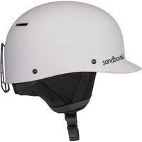 Main view of SandBox Classic 2.0 Snow Helmet in White colour, featuring a BOA fit system