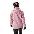 Rear view of the Sentinel Ski Jacket in Bliss Black.