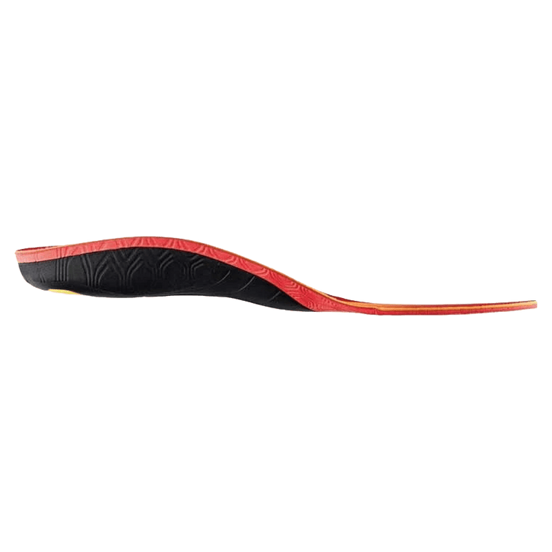 Side view of the Sidas 3Feet ECO Winter High Insole in Red colourway, unisex model