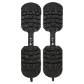 Main view of the Sidas Ski Boot Traction in Black colourway, unisex model