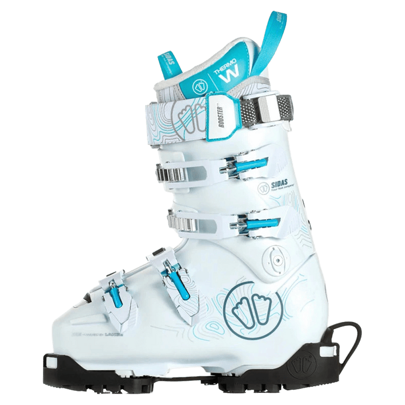 Mounted view of the Sidas Ski Boot Traction in Black colourway, unisex model