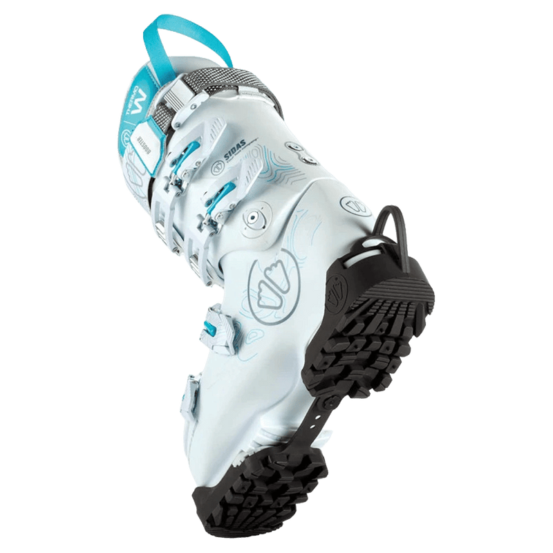 Mounted view of the Sidas Ski Boot Traction in Black colourway, unisex model
