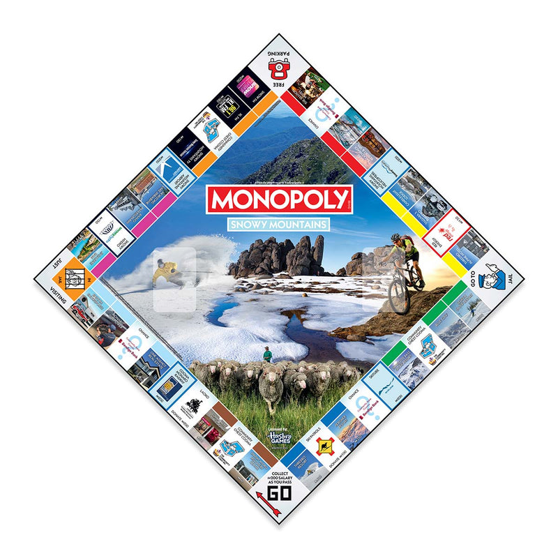 Snowy Mountains Monopoly Game
