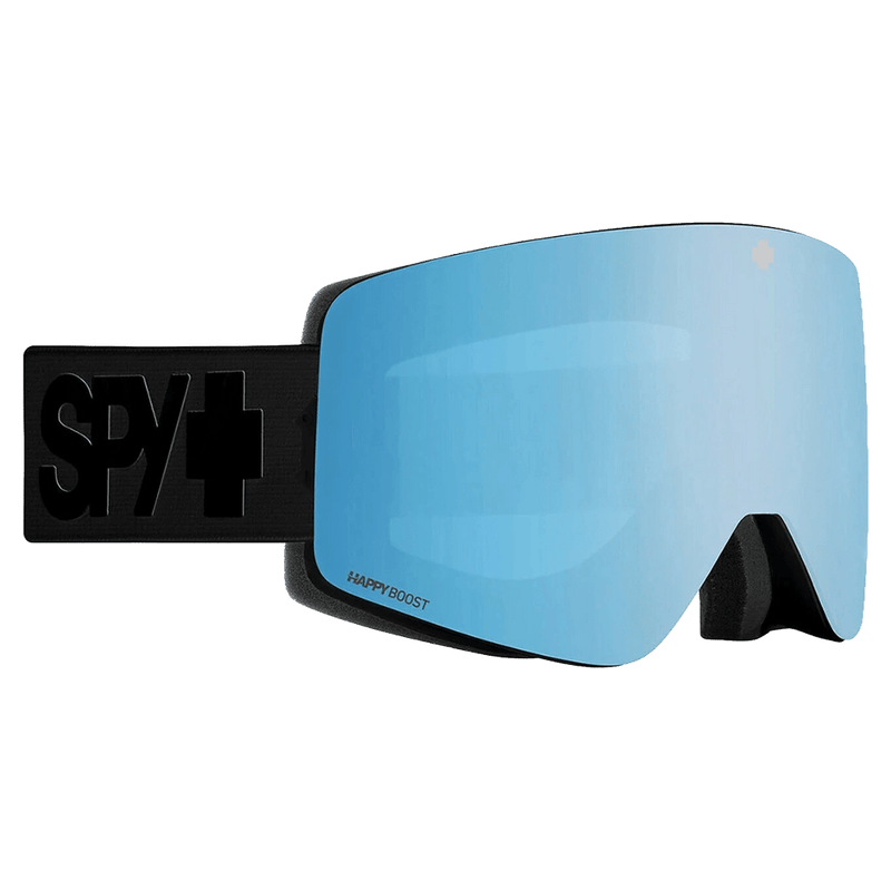 Main view of the Spy Marauder Elite Goggles in Matte Black, Bronze Happy Blue Spectra Mirror + LL Gray Green Red Spectra Mirror lens, unisex model