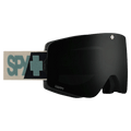 Main view of the Spy Marauder Elite Goggles in Warm Gray, Happy Gray Green Black Mirror lens, unisex model