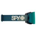 Side view of the Spy Marauder SE  Goggles in Sand, Gray Green Black Mirror + LL Persimmon Silver Mirror lens, unisex model