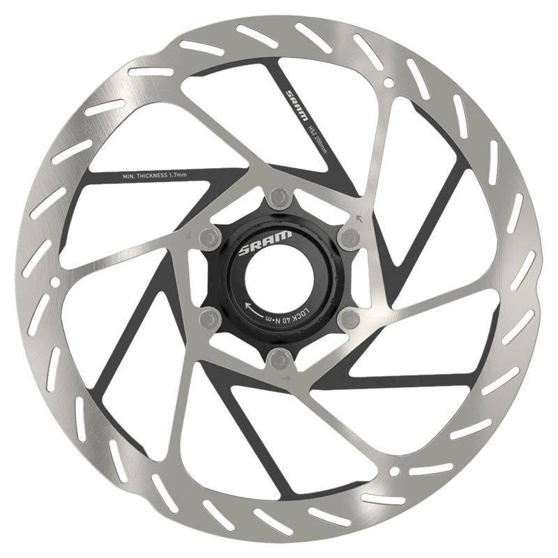 Main view of the Sram HS2 6-Bolt Bike Disc Rotor, 200mm