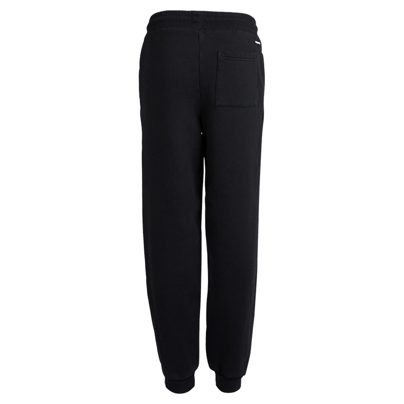 Back view of the St Goliath Challenger Track Pant in Washed Black colourway, kids's model