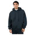 Main view of the St Goliath Radio Hoodie in Navy colourway, men's model
